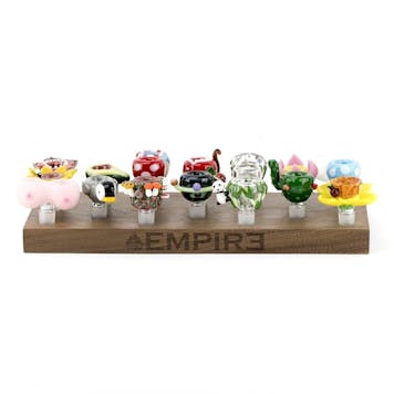 Photo of Empire Glassworks Wooden Bowl Display Piece