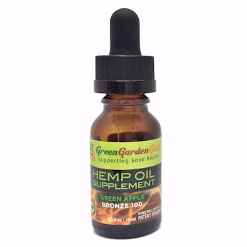 Photo of 100mg Hemp Oil 15ml - Green Apple Flavor