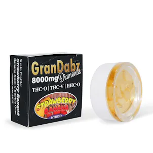 Photo of Strawberry Banana THC-O + THCv + HHC-O Live Resin Diamond GranDabz Dab — 8g