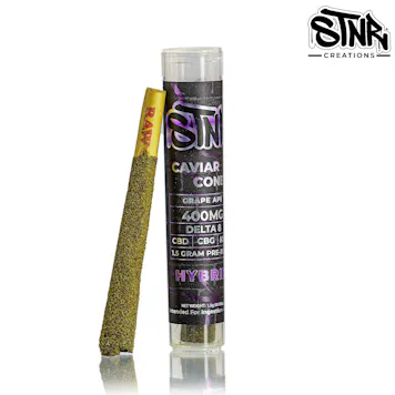 Photo of 400MG Grape Ape Kief Coated Pre-roll