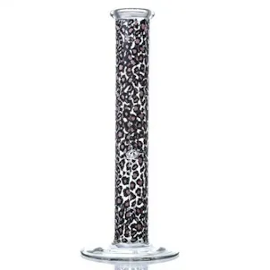 Photo of 18" Black Leopard Pattern Water Pipe