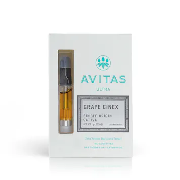 Photo of Grape Cinex Ultra Cartridge 1g