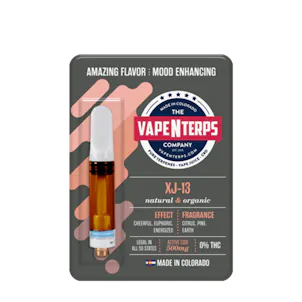Photo of 500MG XJ-13 OG CBD VAPE CARTRIDGE