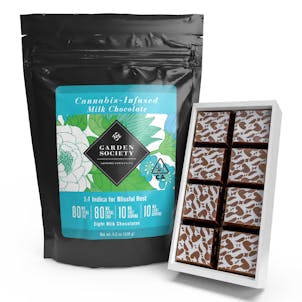 Product image for Milk Chocolate with Sea Salt 80mg 8-Pack
