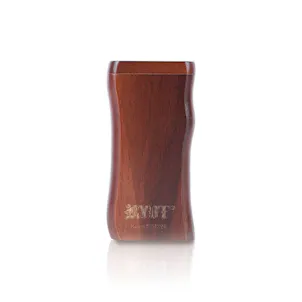Photo of RYOT® Wooden Magnetic Dugout with Matching One Hitter in Walnut