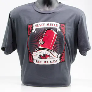 Photo of Silver Surfer T-Shirt Rockabilly Style