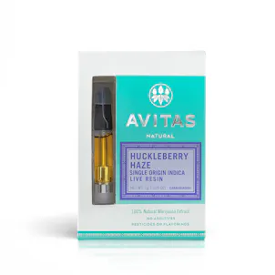 Photo of Huckleberry Haze Live Resin Cartridge 1g
