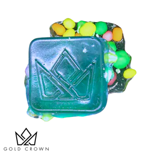 Photo of Live Resin Gummies 25mg (200mg)- Blue Raspberry