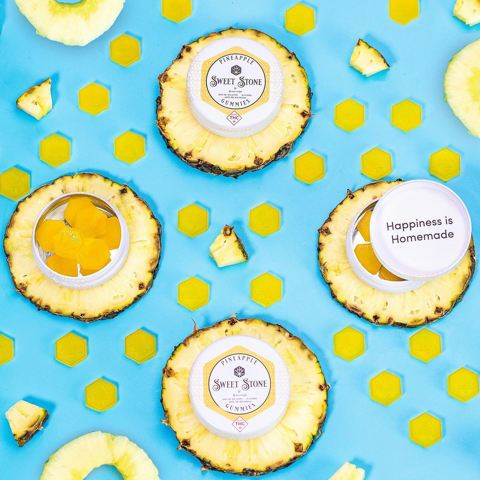 Sweet Stone Sativa Pineapple Gummies Leafly