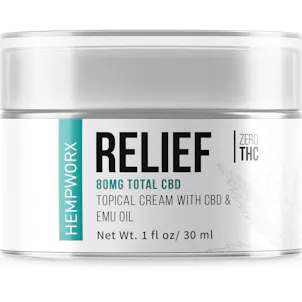 Photo of HempWorx Relief CBD Pain Rub