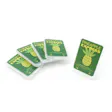 Product image for 25 PINEAPPLE EXPRESS Cannabis Strain Label Shatter Packs Wax Concentrate Packaging by Shatter Labels