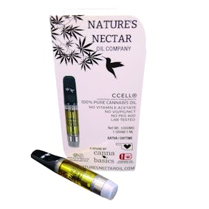Photo of NATURE'S NECTAR Oil Cartridge - SATIVA - DAYTIME