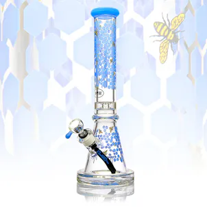 Photo of 16" Hollow Base 9MM Honey Comb Beaker