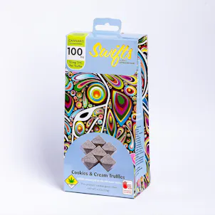 Photo of Cookies and Cream Truffles (Hybrid) 100mg 10-pack