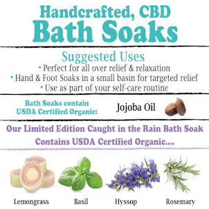 Photo of Caught in the Rain Bath Soak (300mg CBD)