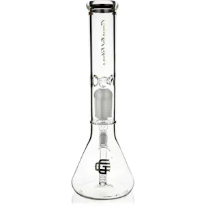 Photo of 14" Beaker Bong w/ Single Tree Perc, by Crystal Glass