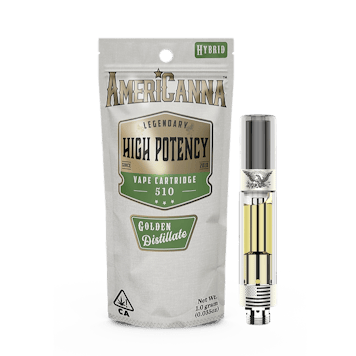 Photo of Insane Punch AmeriCanna High Potency Distillate Cart