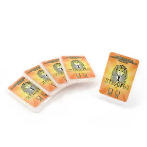 Photo of 25 KING TUT Strain Cannabis Label Shatter Packs Wax Medical Concentrate Packaging by Shatter Labels