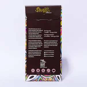 Photo of Milk Chocolate Truffles (Sativa) 100mg 10-pack