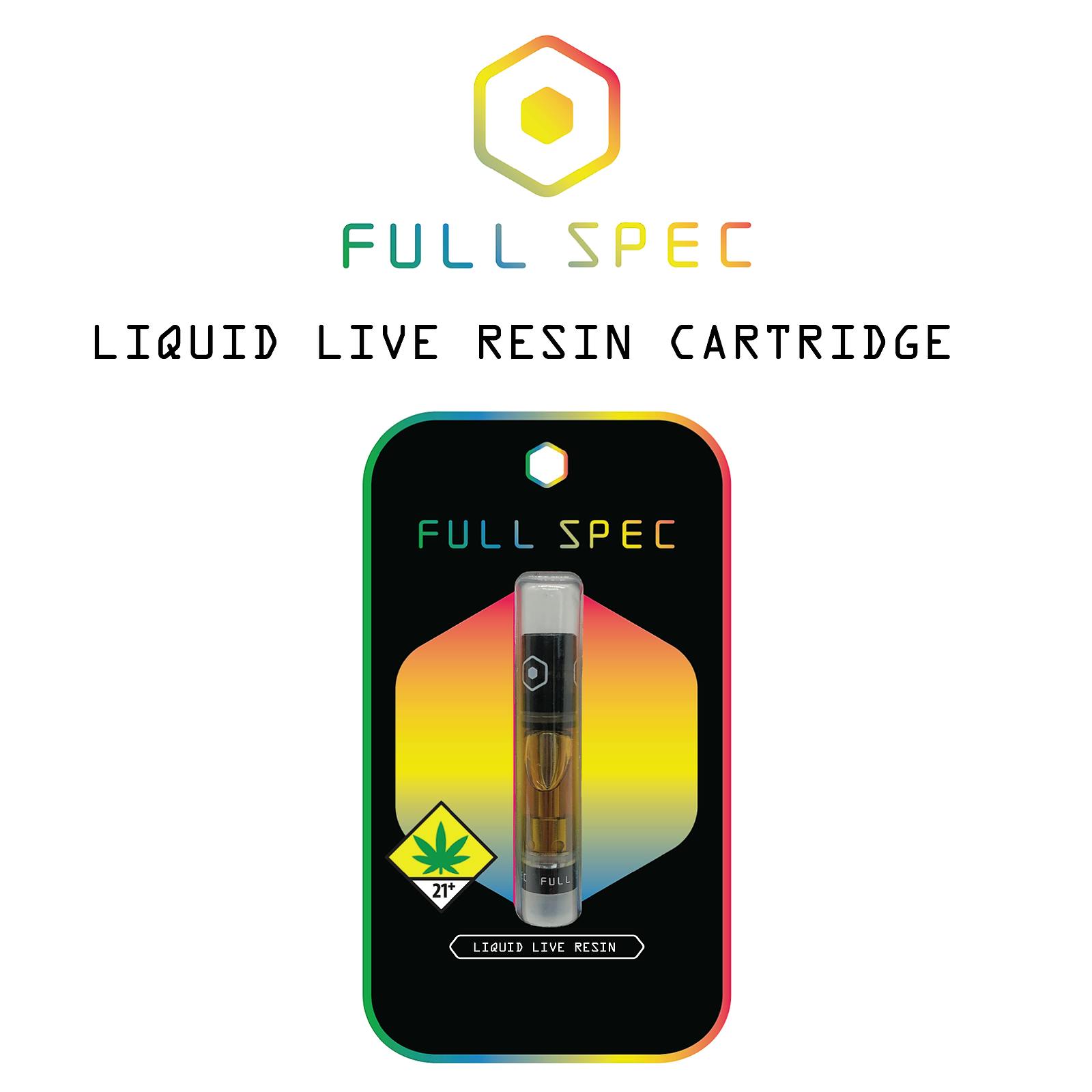 Full Spec G13 Liquid Live Resin Cartridge 1g Leafly