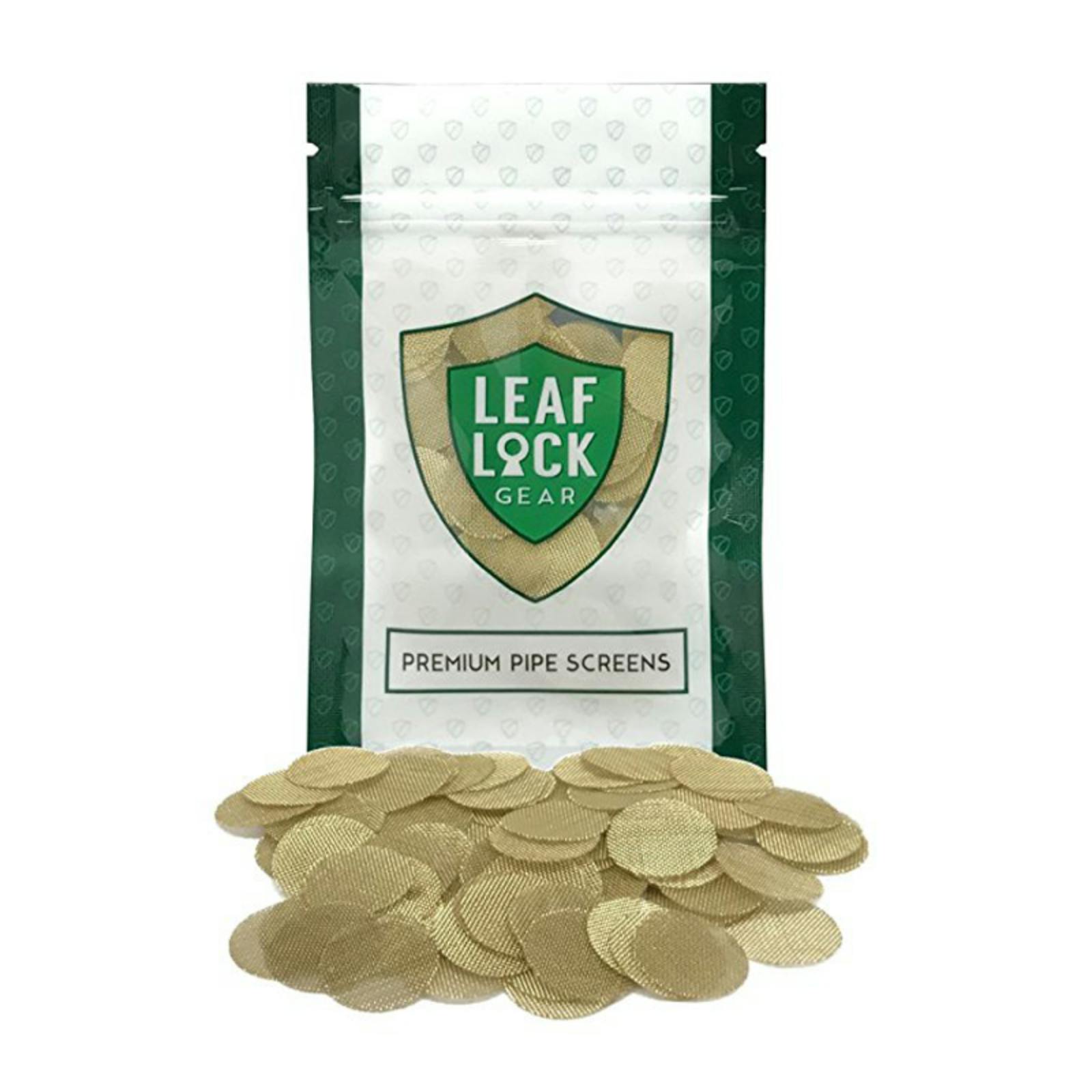 Leaf Lock Gear 100ct. Premium Brass Tobacco Screens Leafly