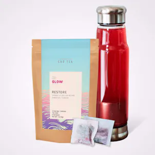 Photo of Restore Glow Water CBD Tea