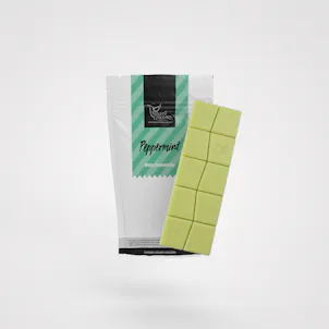 Photo of Peppermint White Chocolate Bar 100mg