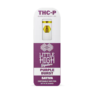 Photo of Little High Signature - THC-P Sativa - Purple Burst - 1 Gram Disposable Pen