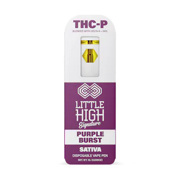 Photo of Little High Signature - THC-P Sativa - Purple Burst - 1 Gram Disposable Pen