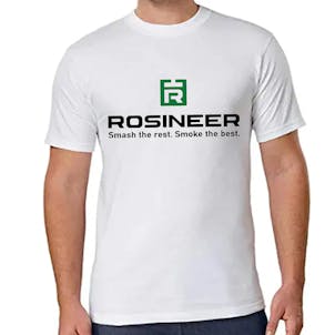 Photo of Rosineer Unisex White Cotton T-Shirt
