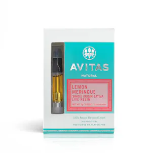 Photo of Lemon Meringue Live Resin Cartridge 1g
