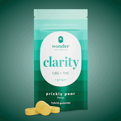 *Wonder Wellness Co.: *Wonder | Clarity 1:1 Prickly Pear Gummies [20pk] | Leafly