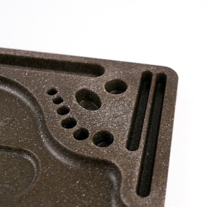 Photo of Blazy Hemp Plastic Rolling Tray + Made with Real Hemp!