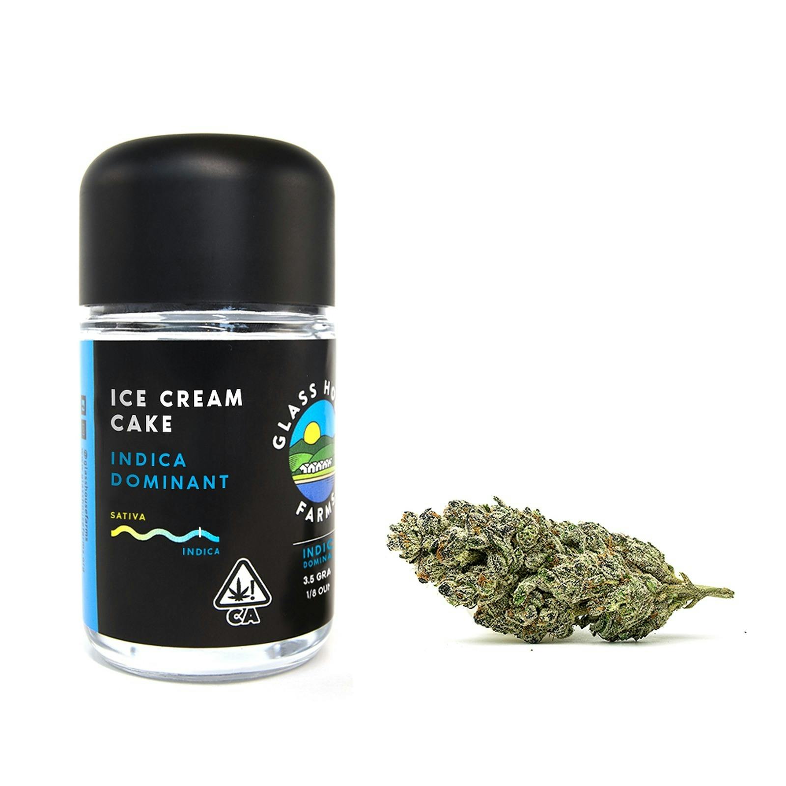 Glass House Farms Ice Cream Cake [3.5g Jar] Leafly