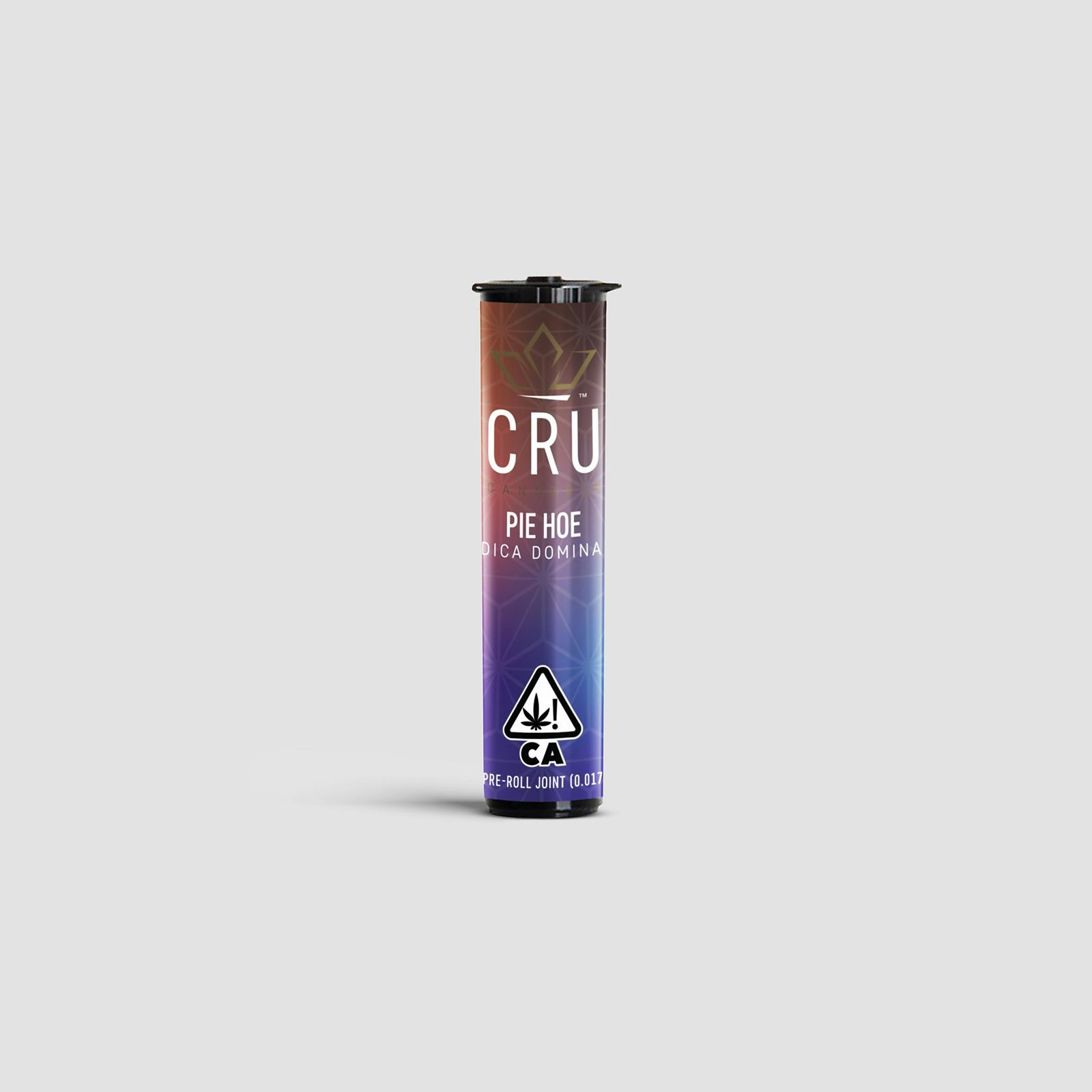 CRU Cannabis Pie Hoe (0.5G Indica PreRoll) Leafly