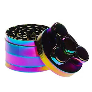 Photo of 4pc Fidget Spinner Grinder With Triangle/Buttons 2 1/2 "