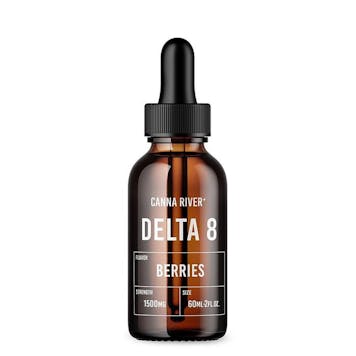 Photo of BERRIES | 1500MG Delta-8 THC Oil Tincture | by Canna River | only $29.99
