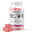 Product image for D8 Gummy - Major Melonz / 500mg / 20 Gummies