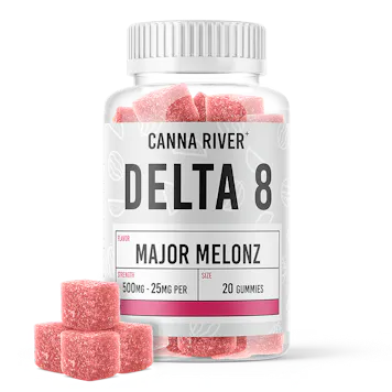 Photo of D8 Gummy - Major Melonz / 500mg / 20 Gummies