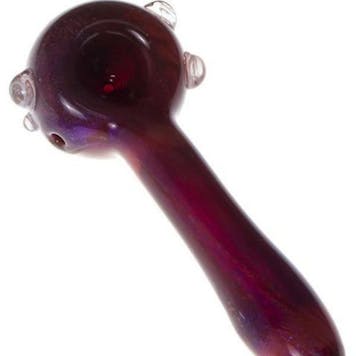 Photo of "Dichroic Glass Sun Spots" Hand Pipe