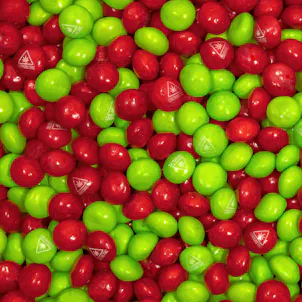 Photo of Joy Bombs + CBD 1:1 Sour Blends - 100mg THC (40pk / 2.5mg THC & 2.5mg CBD ea)