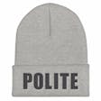 Product image for POLITE Cuffed Beanie