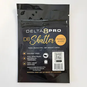 Photo of Delta 8 Pro™ Delta-8 THC Shatter - Mango Kush