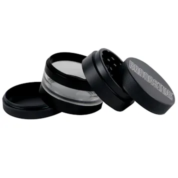 Photo of 2.5" Kannastör® 4pc Grinder/Jar in BLACK