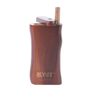 Photo of RYOT® Wooden Magnetic Dugout with Matching One Hitter in Walnut