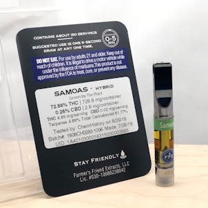 Product image for Samoa Kush CO2 Cartridge - 1g