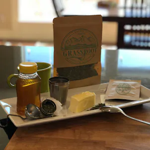 Photo of CBD Tea from Cherry Wine and Mountain Mango Hemp Flower