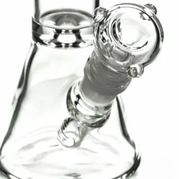 Photo of 8" Basics Clear Glass Beaker Bong
