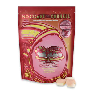 Photo of THC Space Ice Cream | Strawberry Cheesecake