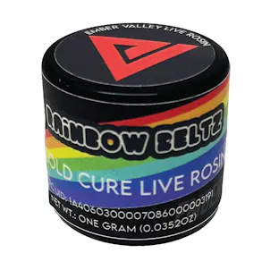 Photo of Rainbow Belts Cold Cure Rosin 1G
